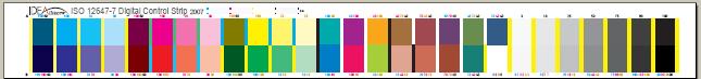 New ISO Color Bar